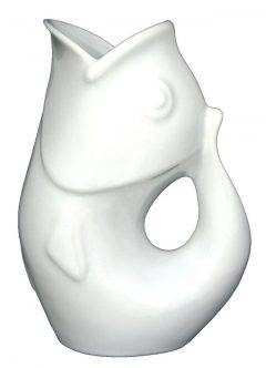 POT GURGLE MINI BLANC MAT 3 OZ