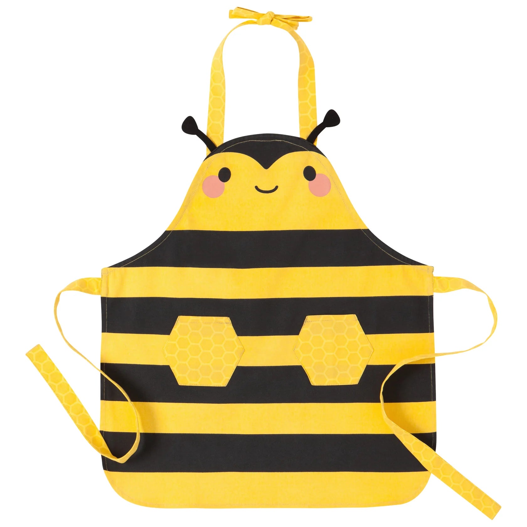 ENS. TABLIER/CHAPEAU ENFANT ABEILLE