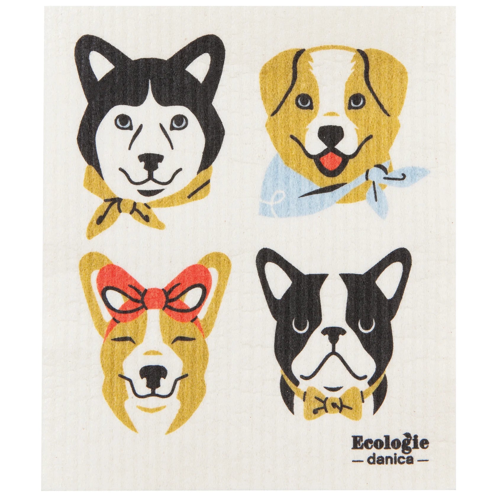 LINGE SUÉDOIS CHIENS