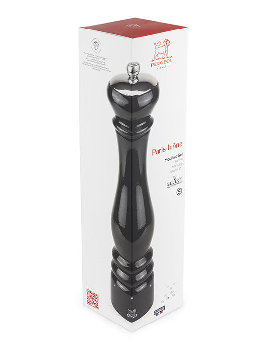 MOULIN SEL ICONE 30 CM NOIR LAQUÉ PEUGEOT
