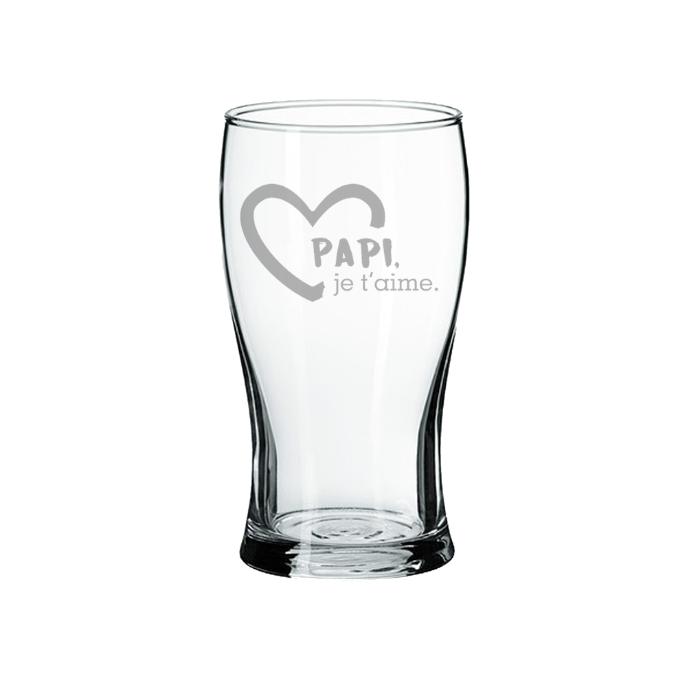 VERRE A BIÈRE - PAPI JE T'AIME