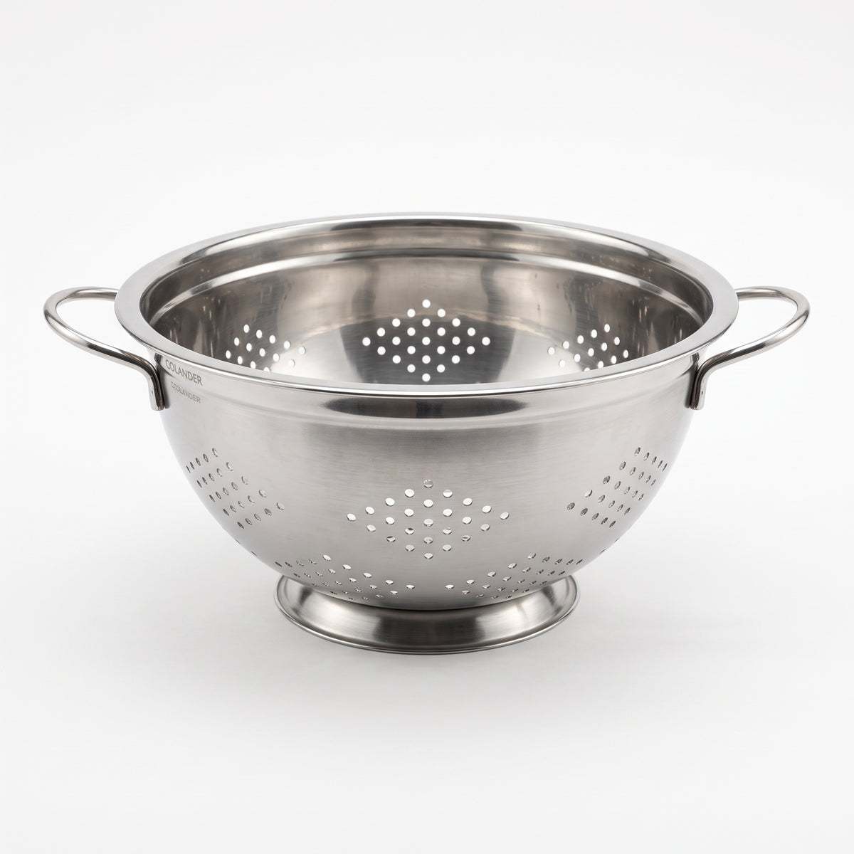 PASSOIRE SUR PIED INOX