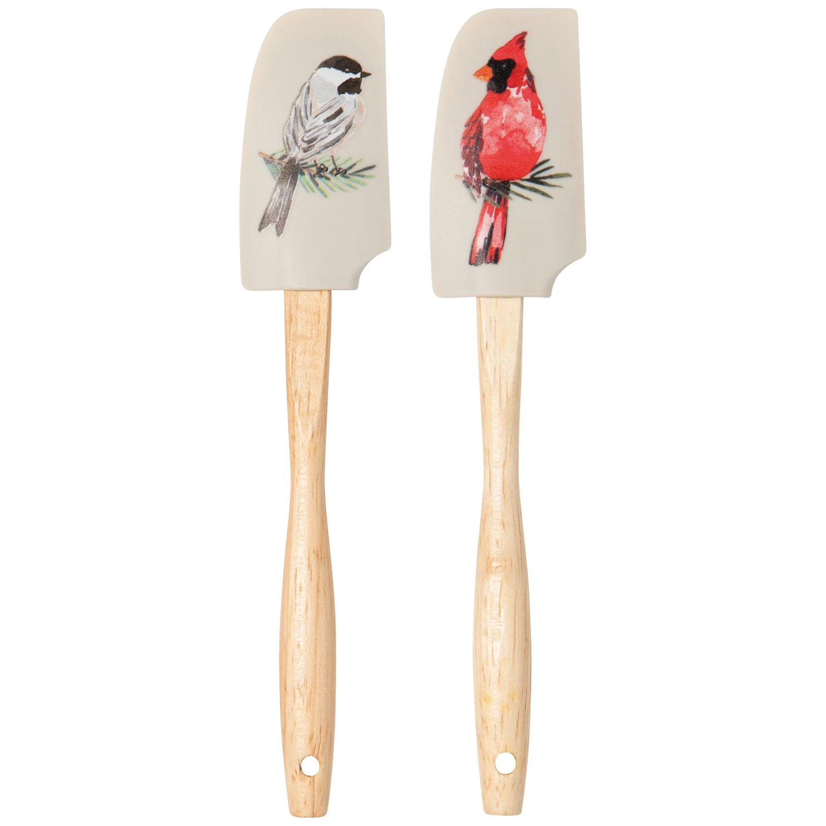 ENS 2 MINI SPATULES OISEAUX