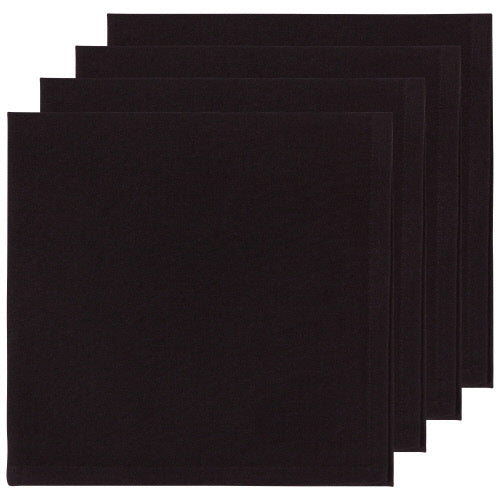 PQT 4 SERVIETTES SPECTRUM NOIRES