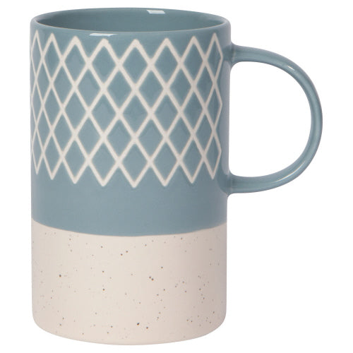 TASSE ETCH BLEUE 14 OZ