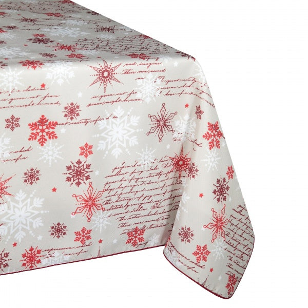 NAPPE 60X104 ''WINTER EXPRESS'' ROUGE