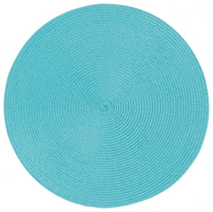 NAPPERON ROND TURQUOISE
