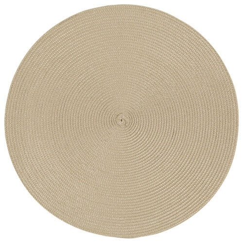 NAPPERON ROND DISKO TAUPE