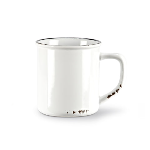 TASSE BLANCHE ''ENAMEL'' 14 OZ