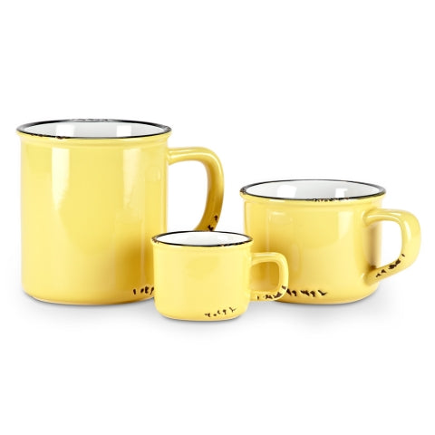 TASSE JAUNE ''ENAMEL'' 14 OZ