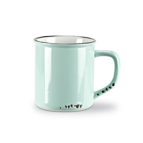 TASSE ''ENAMEL'' TURQUOISE14 OZ