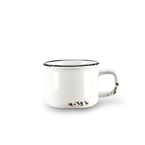 TASSE ESPRESSO BLANCHE ENAMEL