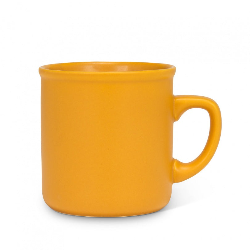 TASSE MATTE OCHRE 12oz - 3.5"H