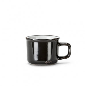 TASSE ESPRESSO ENAMEL NOIRE