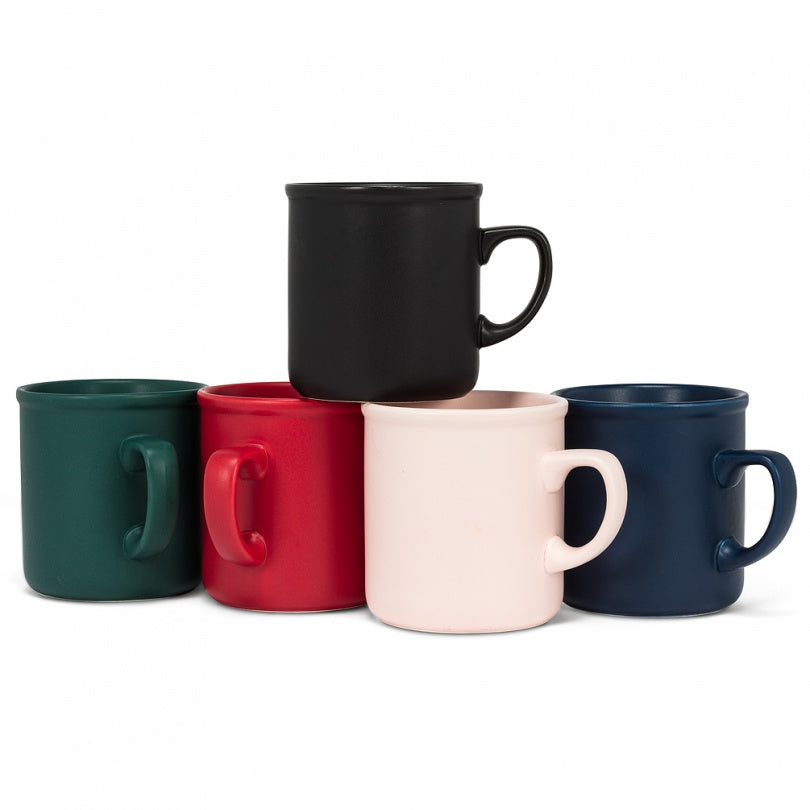 TASSE MATTE ROUGE 12OZ - 3.5''