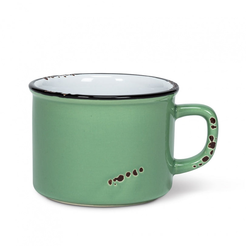 TASSE ENAMEL CAP. 8 OZ FOREST