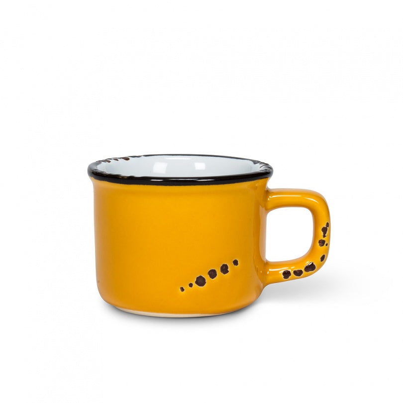 TASSE ENAMEL ESP. 3 OOZ OCHRE