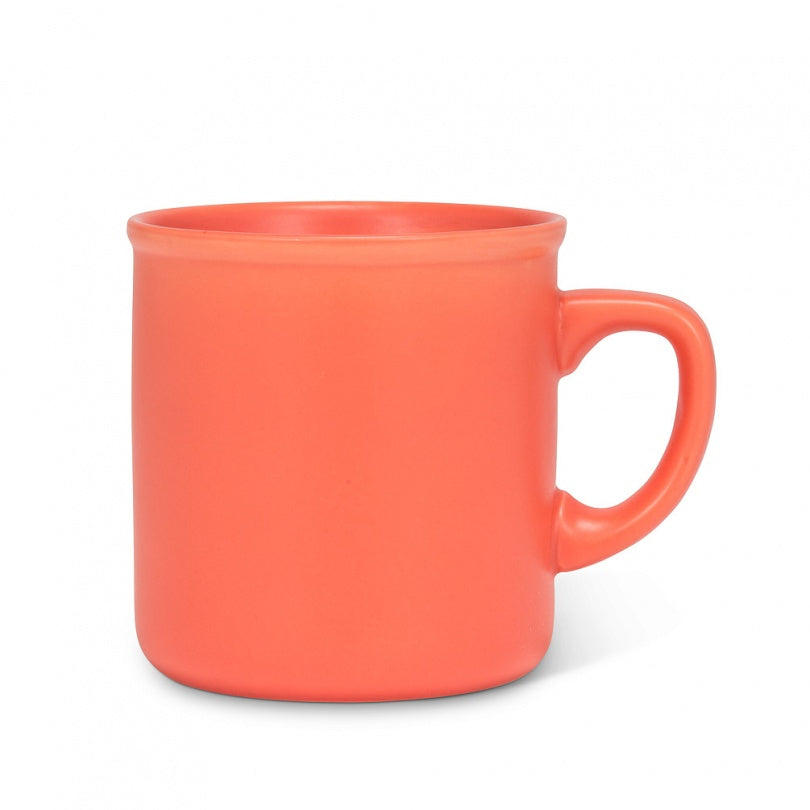 TASSE MATTE CORAIL 12oz - 3.5"H