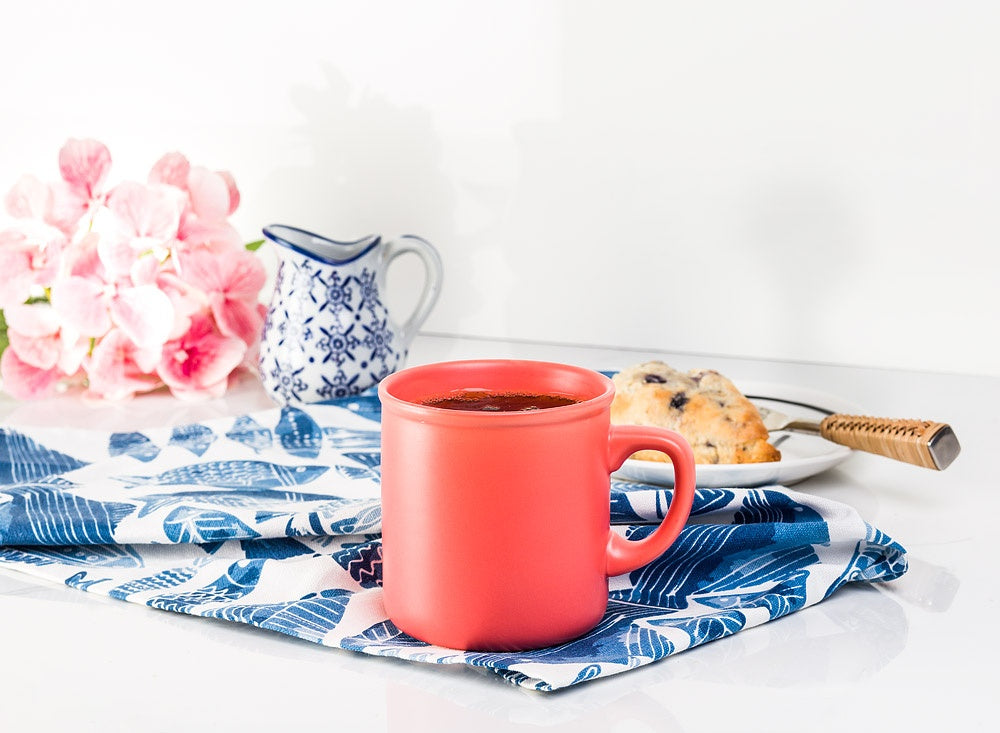 TASSE MATTE CORAIL 12oz - 3.5"H