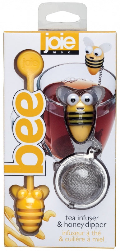 INFUSEUR A THÉ ABEILLE AVEC BATON POUR MIEL