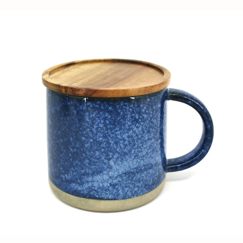 TASSE/COUV.BLEU 400ML