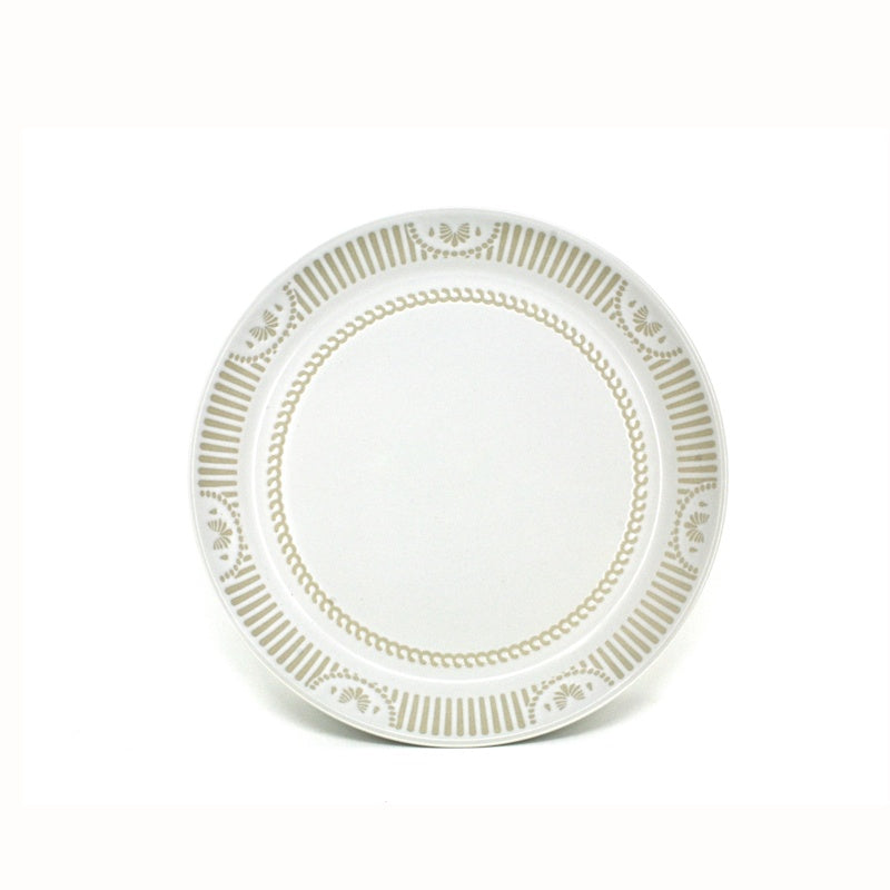 ASSIETTE PAIN  BLANC BATIK 21 CM