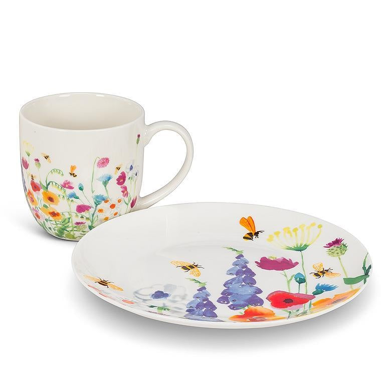 ASSIETTE GARDEN 8''