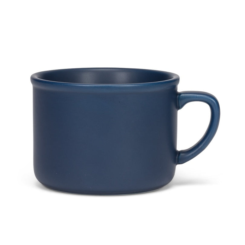 TASSE MATTE CAP BLEUE 8oz - 2.5"H