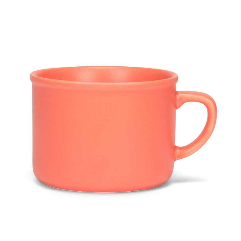 TASSE MATTE CAP CORAIL 8oz - 2.5"H