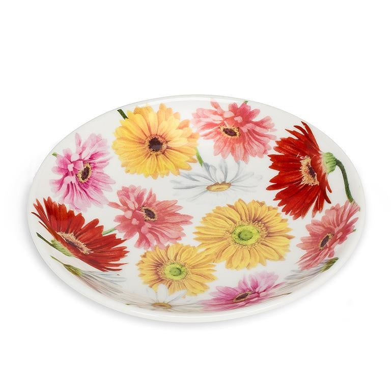 ASSIETTE GERBERAS 5''