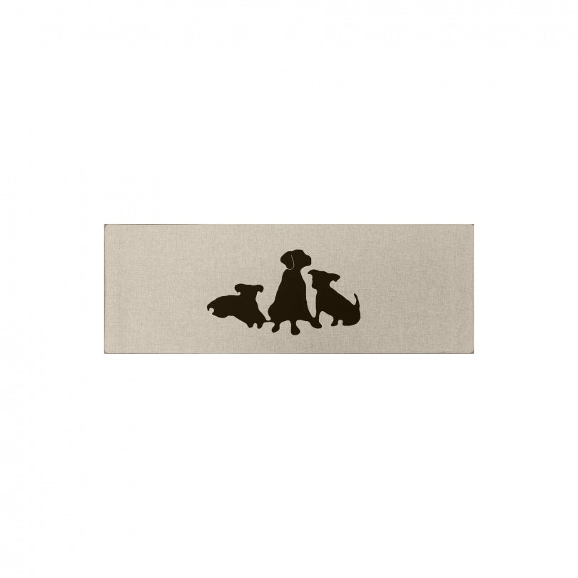 TAPIS 1.5 X 5  3 CHIENS