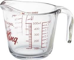 TASSE MESURER VERRE 2T 500ML 16OZ