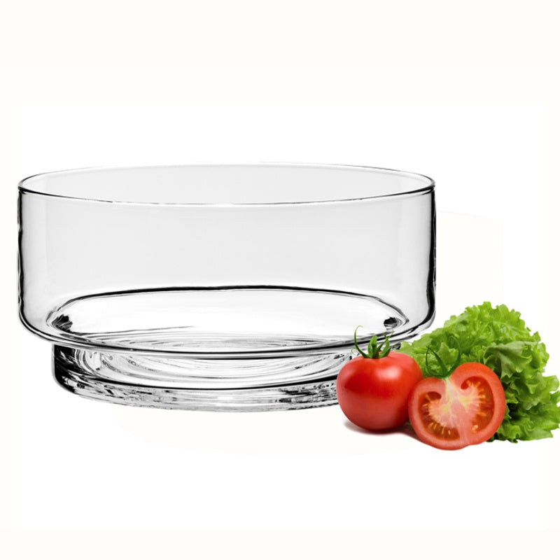 SALADIER VERRE SWIRL 25CM