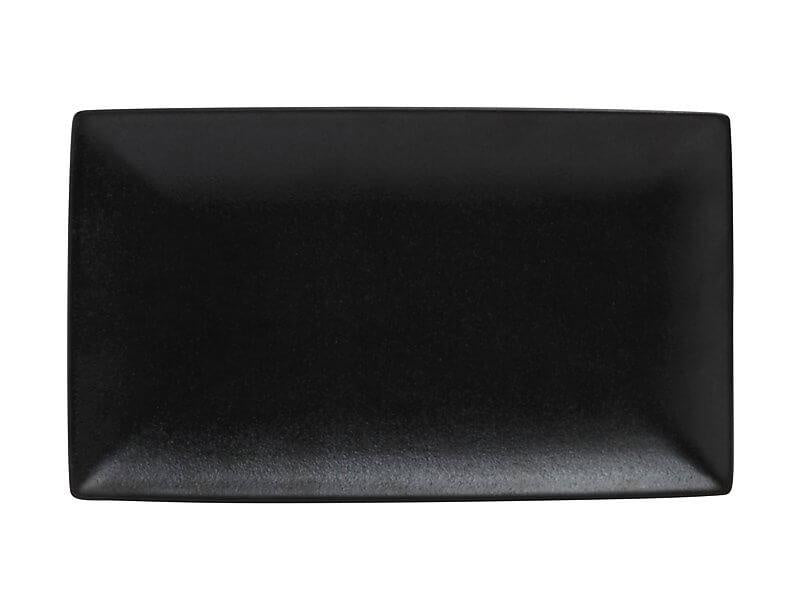 PLATEAU RECT. NOIR 34.5X19.5CM