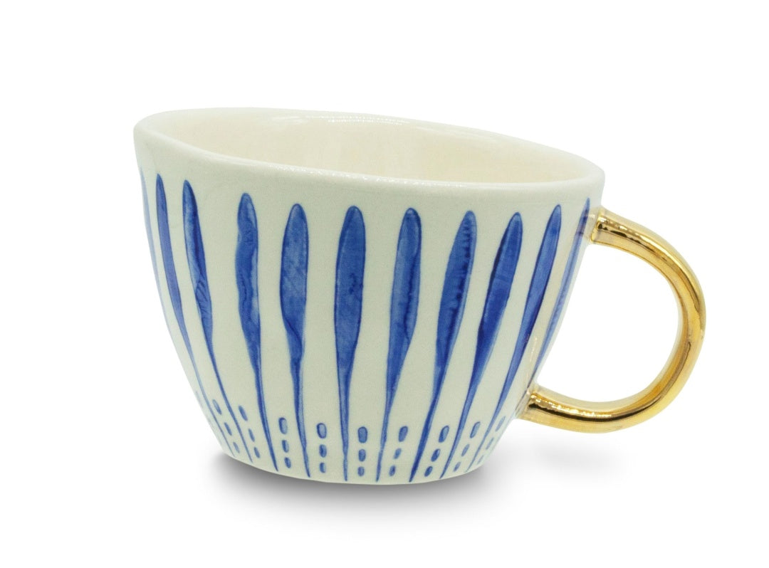 TASSE BLEU/OR 3650ML