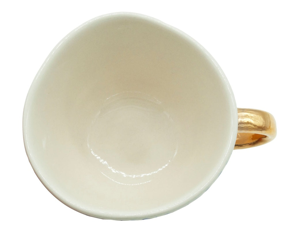 TASSE BLEU/OR 3650ML