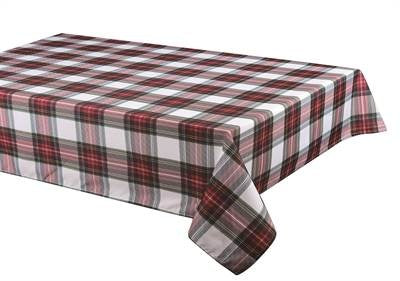 NAPPE 70'' TARTAN ROUGE