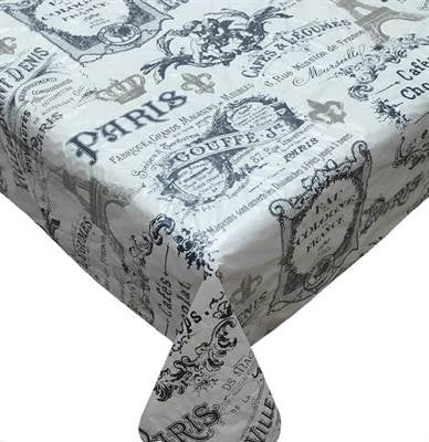 NAPPE 54X72 VINYLE PARIS BEIGE