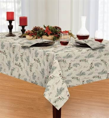 NAPPE 58X94 COZY HOLIDAY